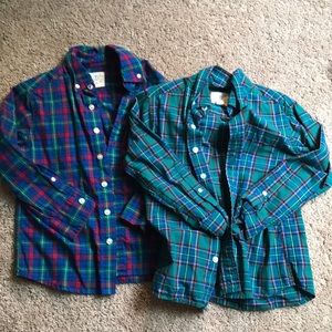Twins two bundle button shirts 4 school dress